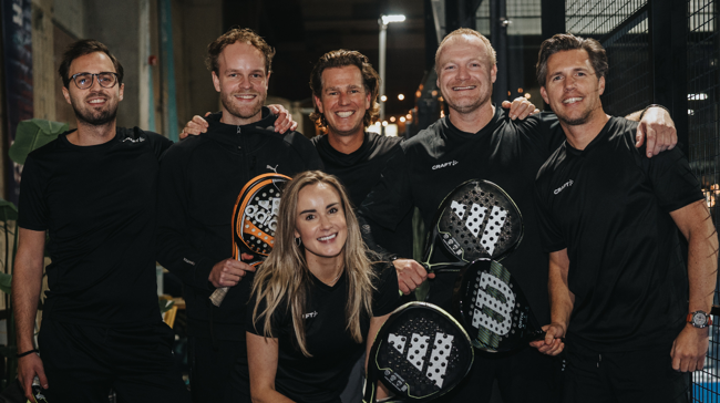 Arcady hoofdsponsor bij Kerst met Ballen, padel toernooi in samenwerking met FrontRow.